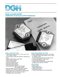 Thumbnail of document D3000 d4000 datasheet 1196